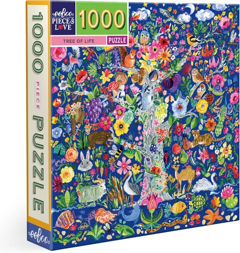 Vista 12 de eeBoo Rompecabezas de 1000 piezas, rompecabezas de Copenhague para adultos, cuadrado de 23 x 23 pulgadas, fabricado con tablero reciclado y tinta a