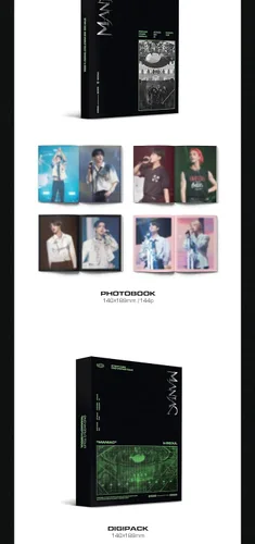 Vista 3 de Stray Kids 2nd World Tour MANIAC en Seúl Contenido+Photobook+Póster plegable en paquete+Tracking Sellado SKZ (Full SET(DVD+Blu-ray))
