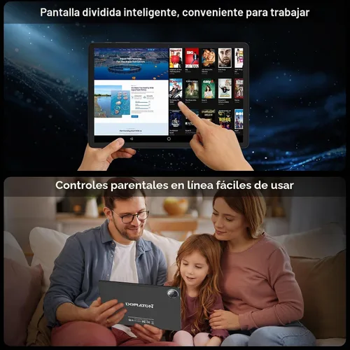 Vista 5 de Tablet de 11 pulgadas, tableta Android 15 2026 con 16 GB de RAM 128 GB ROM 1 TB expandible Octa-Core, tabletas WiFi 5G, tabletas 2 en 1 con teclado