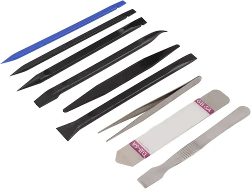 Vista 6 de Kit de herramientas de reparación electrónica 9 en 1, abridor de pantalla LCD para teléfonos móviles, tabletas, portátiles, herramienta