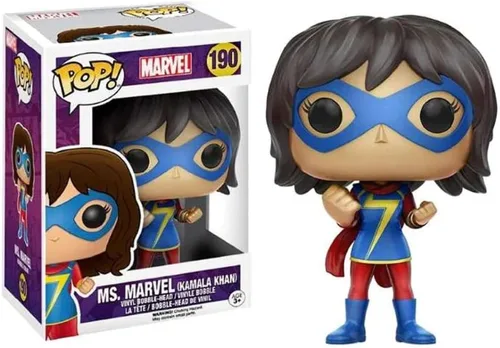 Vista 2 de Super Hero Funko Pop! Marvel Ms. Marvel (Kamala Khan) #190