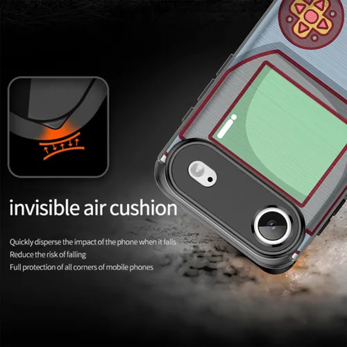 Vista 3 de CasesOnDeck - Funda compatible con Apple iPhone 17 Air y iPhone 17 Air, diseño de TPU con patrón pictórico, flexible, delgada y elegante