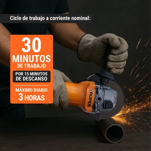Vista 4 de Amoladora angular 4-1/2 ', profesional, 800 W