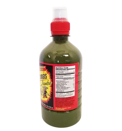 Vista 2 de Picamas Salsa picante Jumbo 19oz (paquete de 2 botellas)