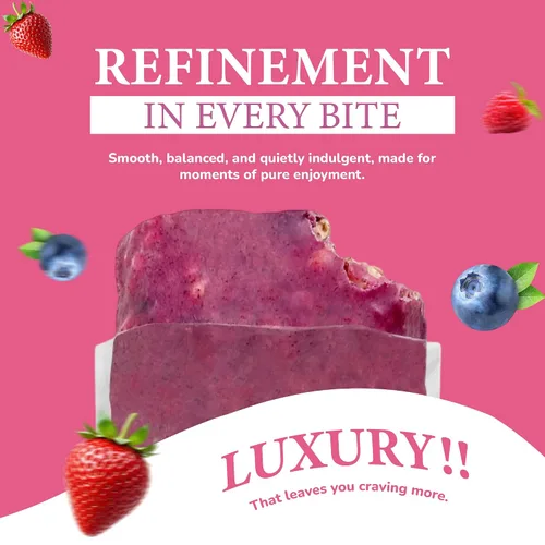 Vista 4 de Rawmantic Mixed Berry Vegan Protein Bars (12 Bars x 60g) – Mixed Berries, Pea Protein powder, Sunflower Seeds, Pitaya Passion Fruit Powder & More