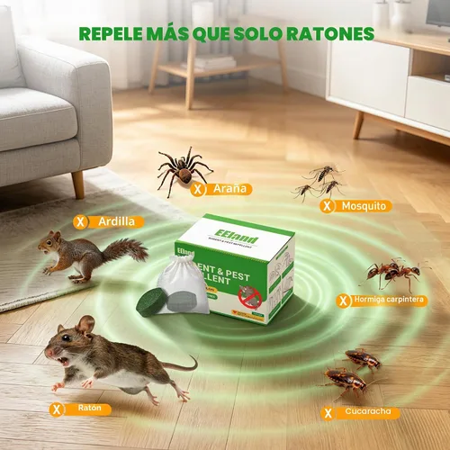 Vista 3 de Bolas repelentes de ratones, paquete de 24, repelente de roedores