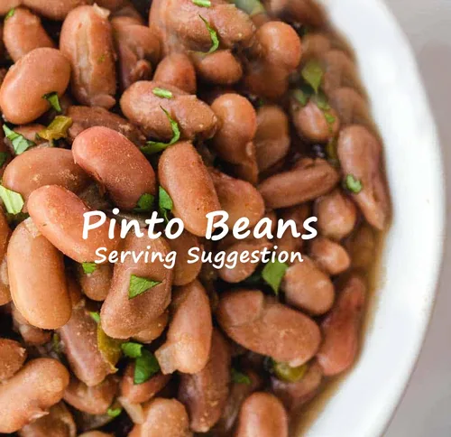 Vista 5 de Lucks Frijoles pintos con cerdo – 6 latas de 15 onzas de frijoles pintos enlatados, paquete de 6 frijoles pintos enlatados, paquete de 6