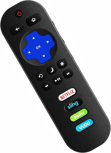 Vista 2 de Control remoto apto para TCL Roku TV 65S405 65S401 55UP120 55US57 55S401 55S405 50FS3750 55FS3700 49S405 48FS3700 48FS3750 43FP110 43UP1 20 43S405