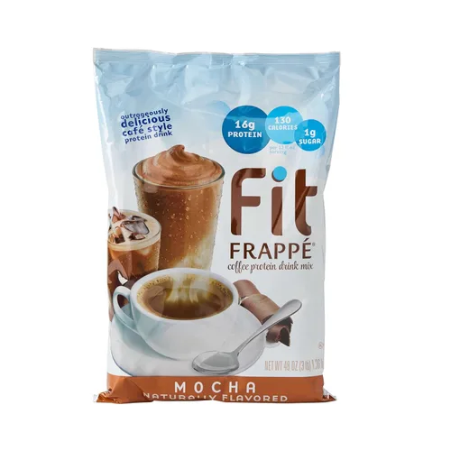 Vista 9 de Big Train Fit Frappe - Mezcla de bebidas de proteína de chocolate, 3 libras (paquete de 1)