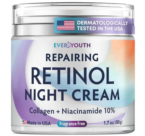 Vista 8 de Crema de colágeno para cara, cuello y escote, hidratante facial antienvejecimiento para mujeres con ácido hialurónico, vitamina E, fabricada