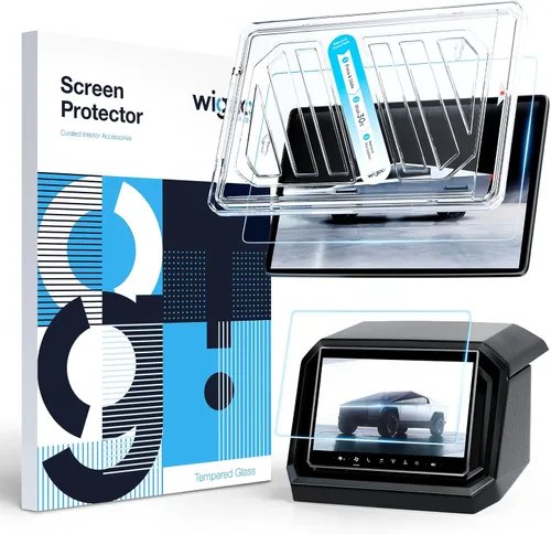 Vista 10 de Wigoo Protector de pantalla para Tesla Model 3 (2024 ~ 2026) y Model Y Premium 2025 mate [sin reflejos ni huellas dactilares] Accesorios