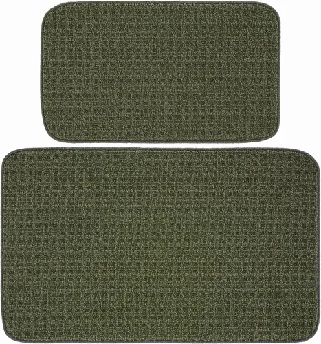 Vista 9 de Garland Rug Herald - Alfombra cuadrada para cocina, 18 x 30 pulgadas, color negro