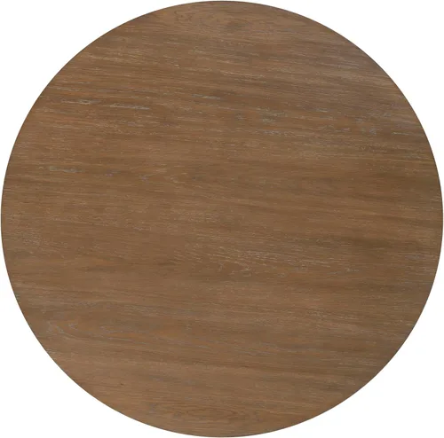 Vista 8 de Linon Mesa, Marrón Natural Claro, 42 x 42 x 30