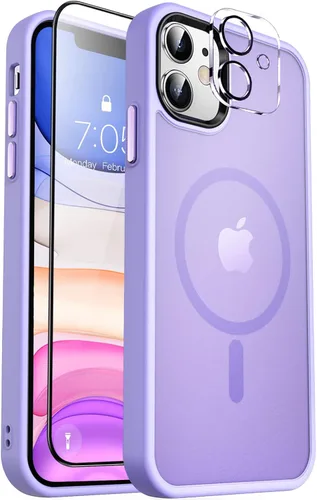 Vista 141 de MOCCA - Funda magnética resistente para iPhone XR de 6.1 pulgadas, compatible con MagSafe, funda con protección contra caídas de grado militar