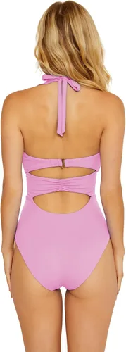 Vista 2 de Soluna Swim Traje de baño de una pieza con hebilla y hebilla para mujer