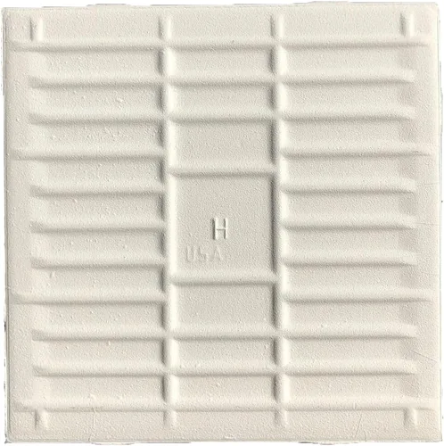 Vista 2 de Thistle and Honeybee Ceramic Tile - Indoor and Outdoor Use, Home Decor Decorative Tile