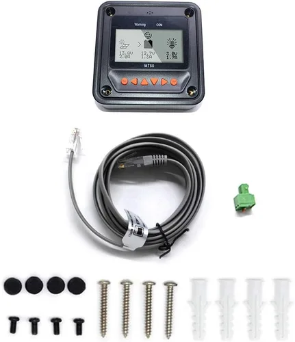 Vista 6 de ACOPOWER Midas 40A MPPT controlador de carga solar 100V PV tierra negativa con medidor remoto MT50 controlador de panel solar funciona con batería