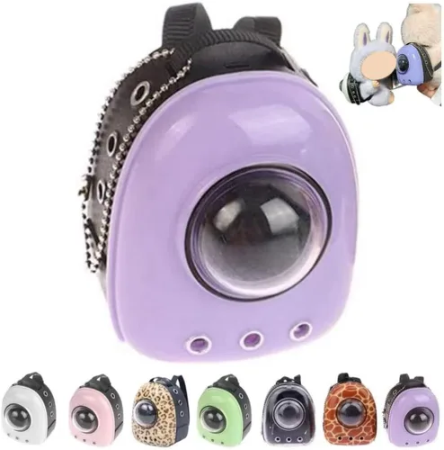 Vista 8 de Mochila de muñeca para Labubu, mini mochila llavero para disfraz de Labubu, lindas bolsas de muñeca para accesorios Labubu