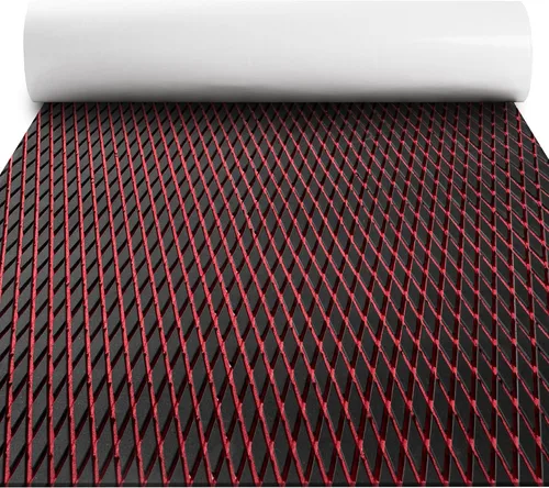 Vista 13 de FOCEAN Boat Flooring - EVA Foam Sea Boat Decking Small Diamond Marine Deck Mats for Bass Boats Pontoon Boats Jon Boats RV Yacht Kayak Floor