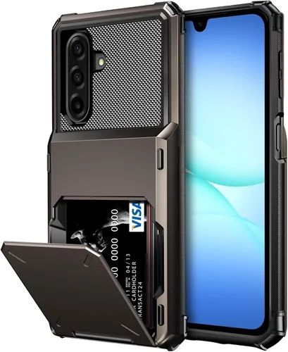 Vista 15 de Vofolen Funda tipo cartera para Moto G Play 2025 con tarjetero de doble capa, resistente, a prueba de golpes, protección contra caídas, tapa oculta
