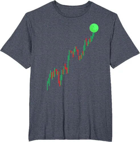 Vista 18 de Cute Stock Trading Design for Men Women Stock Market Trader T-Shirt Asphalt Grey