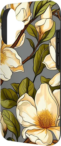 Vista 2 de Botanical Garden Magnolia Flower Case for iPhone 17
