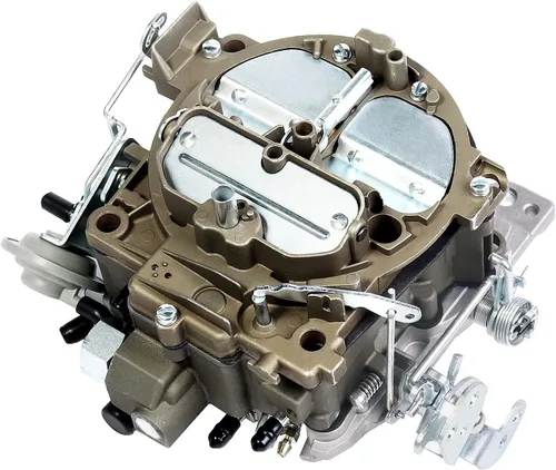 Vista 9 de Carburador Rochester Quadrajet de 4 barriles para Chevy 1966-1973 motores 327 350 427 para camiones y autos, reemplaza 1975-1979 Corvettes 1901R 750