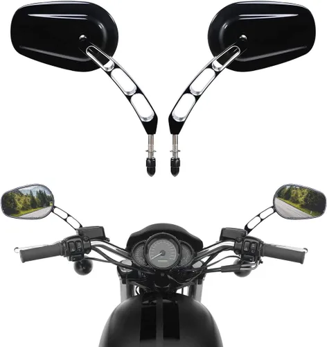 Vista 14 de SLMOTO Retrovisores LED integrados para Suzuki Katana GSXR 600 750 1000 04-16 600RR 03-19 CBR 600 F4i 01-07