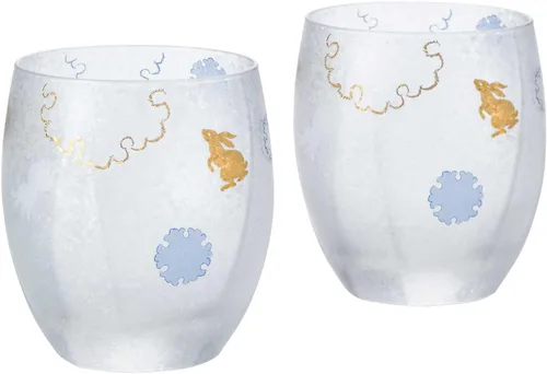 Vista 16 de ADERIA S6062 - Juego de vasos de roca con diseño de flor de cerezo de primera calidad, 11.6 fl oz (11.7 fl oz), 2 piezas, fabricado en Japón