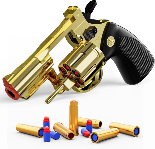 Vista 5 de Carcasa compatible para Xuyongjun_Revolver Toy Foam Blaster