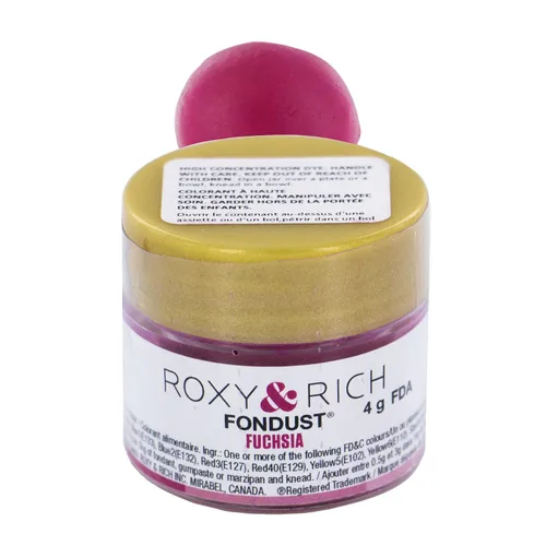 Vista 11 de Roxy & Rich Fondust - Polvo para alimentos color aguacate, 0.14 oz