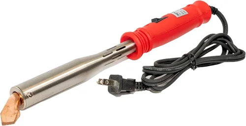 Vista 6 de Soldador resistente de 50 W – Herramienta estilo lápiz de alto rendimiento con agarre de goma reforzado, punta reemplazable e interruptor