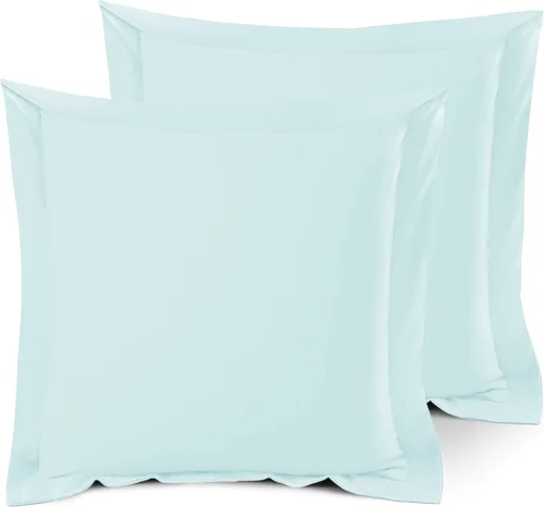 Vista 74 de Nestl Juego de 2 fundas tipo sham de almohada suaves - Fundas de almohada de microfibra de doble cepillado - Fundas de almohada de cama premium