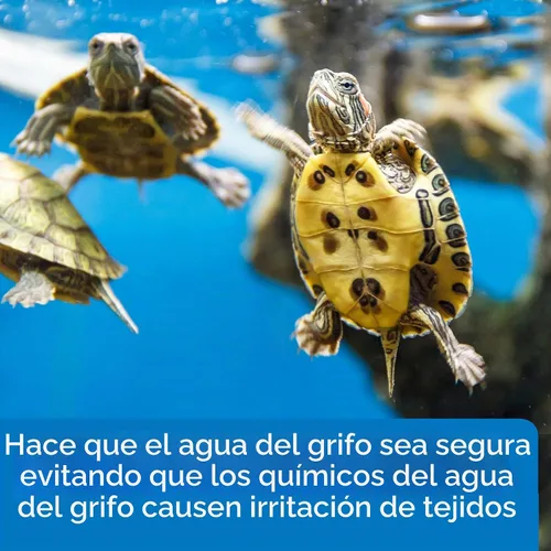 Vista 3 de API acondicionador de agua para tortugas - Acondicionador de agua en botella de 8 onzas
