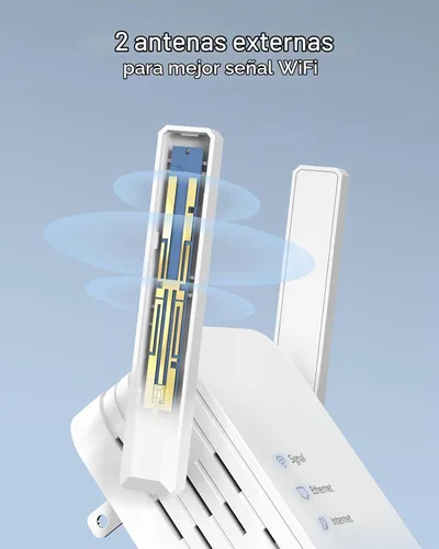 Vista 4 de BrosTrend Punto de acceso inalámbrico AC1200 para el hogar, enchufe