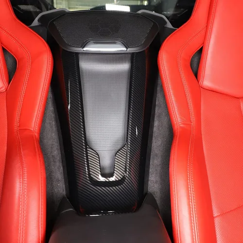 Vista 3 de TOYCIDFG Cubierta inalámbrica para cargador de teléfono con cascada de consola central compatible con Corvette C8 2020-2025 accesorios de decoración