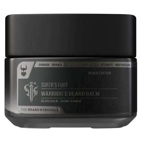 Vista 10 de The Beard Struggle Warrior's - Bálsamo para barba – Colección Platino, Aesir's Triumph – Fórmula no grasosa de bajo agarre, lujosas fragancias
