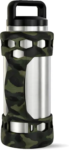 Vista 12 de Funda protectora de silicona para botella con asa, accesorios para botella de 26 oz y 36 oz de acero inoxidable