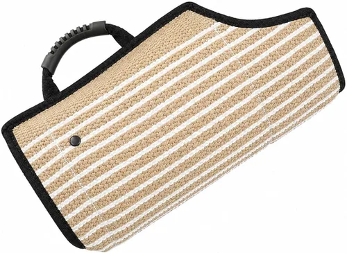 Vista 12 de Morezi Funda protectora de entrenamiento para mordeduras de perro, nailon resistente duradero, ajuste Pit Bull Pastor alemán Malinois, cachorro