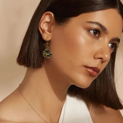 Vista 4 de Aretes de rana vintage con forma de rana y animales para mujeres y niñas