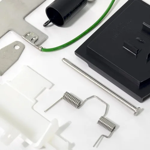 Vista 6 de 8201756 W10823377 Kit de canal de puerta dispensador de hielo para refrigerador compatible con refrigeradores Whirlpool que reemplaza a AAP4453798