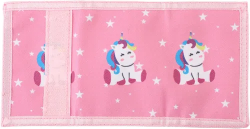 Vista 4 de Leyeve wallet,Kids Christmas gifts,Birthday Gifts Wallet,Kids Wallets for Girls,RFID Trifold Canvas Outdoor lovely cartoon Wallet for Kids-Wallet