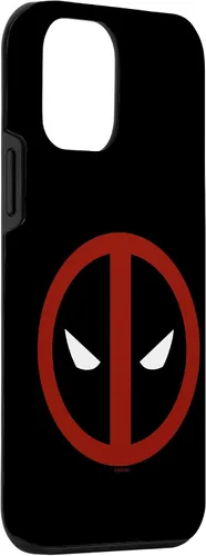 Vista 3 de iPhone 12 mini Marvel Deadpool Mínimo Logo Case
