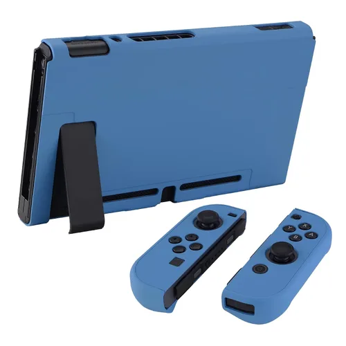 Vista 5 de eXtremeRate PlayVital Cover for Nintendo Switch, Protective Case Protector for Switch - Shock-Absorbent Anti-Scratch Dockable Easy to Install