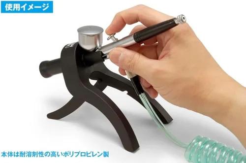 Vista 3 de Wave Hobby Tool Series HG - Soporte para aerógrafo y limpiador para modelos de plástico HT-058