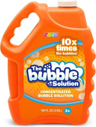 Vista 8 de JOYIN Solución concentrada de burbujas de 100 onzas (hasta 8 galones) para fiestas grandes en celebraciones de verano, recuerdo de fiesta, juguete