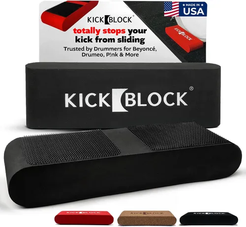 Vista 9 de KickBlock Anclaje para bombo – El mejor estabilizador de batería del mundo para la prevención de deslizamientos – Tecnología Ultra-Grip – Accesorio