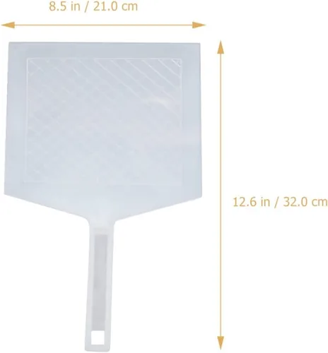 Vista 2 de DOITOOL Herramientas de hormigón Herramientas de azulejos, 2 piezas, paleta de acabado de plástico, paleta de enlucido de hormigón, raspador