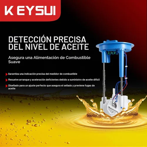 Vista 4 de Conjunto de módulo de bomba de combustible eléctrica compatible con Volkswagen, Audi