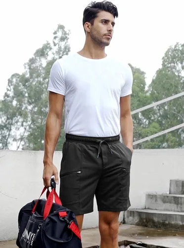Vista 7 de M MAROAUT Pantalones cortos deportivos para hombre de 7 pulgadas, bolsillos con cremallera adicionales, pantalones cortos de entrenamiento